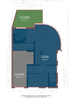 Floor plan - Schoolstraat 33, 6223 BD Maastricht 